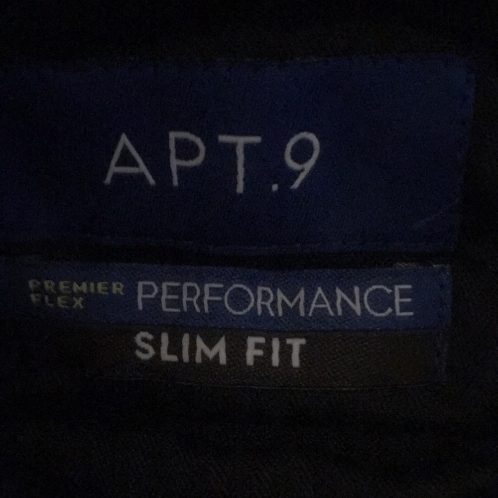 Navy blue Apt9 slim fit premier flex 32 x 30